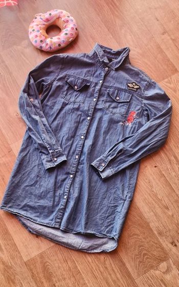 Robe chemise legere kaporal 12 ans TBE