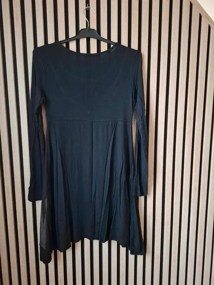 Robe noire marron  Cicéro taille unique ( 38 au 42 . - photo numéro 12