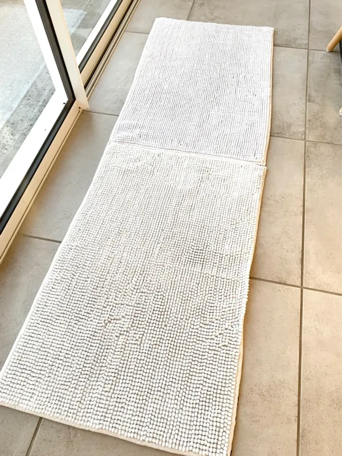 Lot de 2 tapis de salle de bain 50x80 (x2) - photo numéro 2