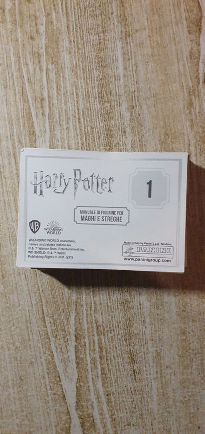 Stickers panini Harry Potter le manuel du sorcier - photo numéro 2