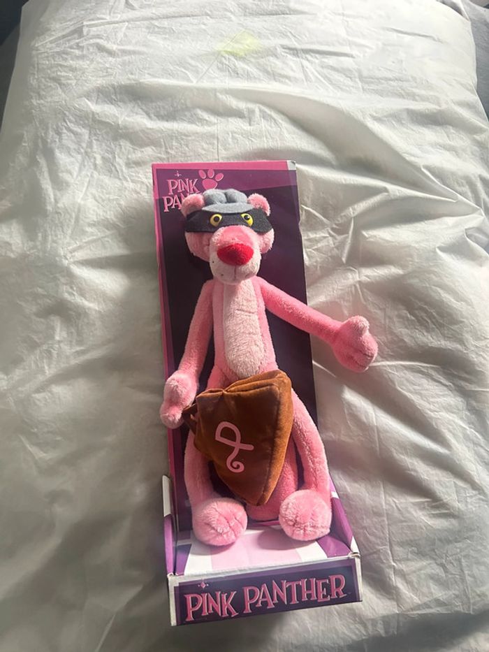 Doudou la panthère rose produit neuf - photo numéro 4