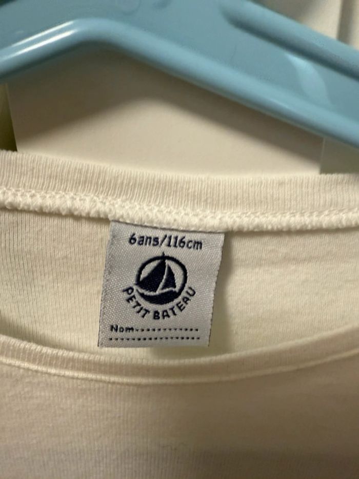 T-shirt petit bateau 6 ans - photo numéro 4