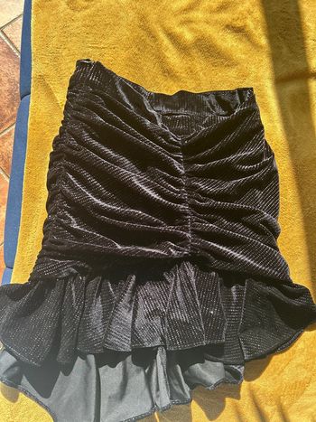 Jupe noir paillette Zara