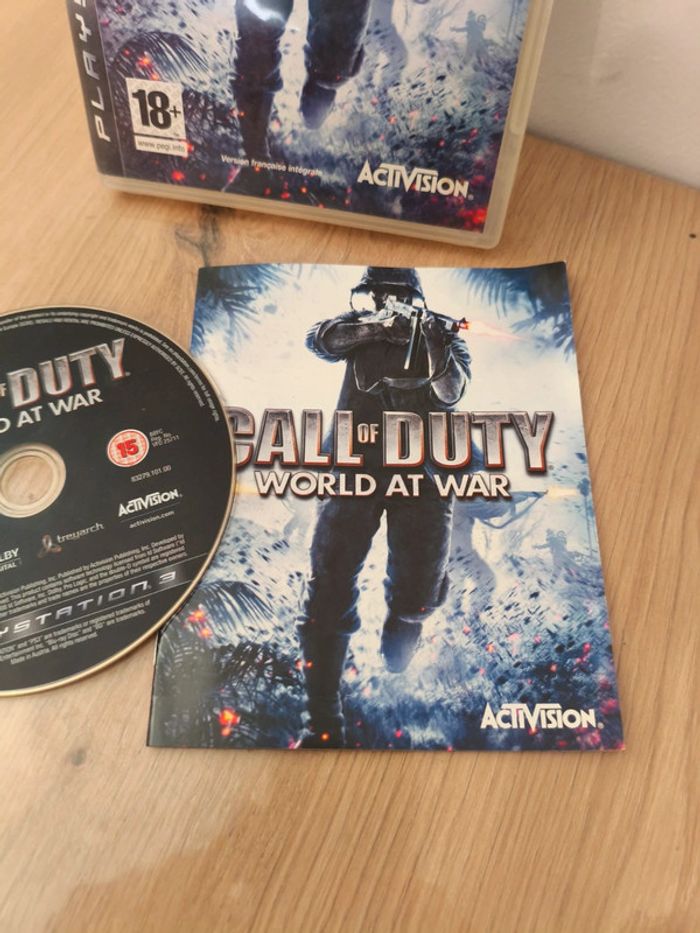 Jeu PS3 call of duty world at War - photo numéro 2