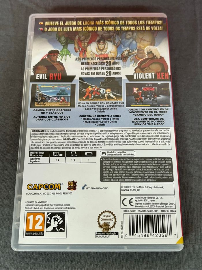 Ultra street fighter 2 switch - photo numéro 3