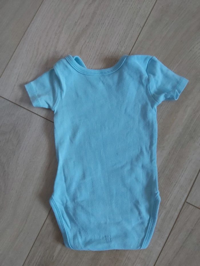 Lot de 2 bodies manches courtes garçon Tex 3 mois (78) - photo numéro 7