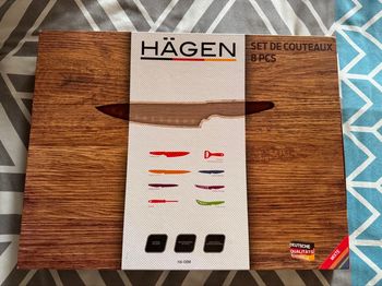 Set de couteaux en céramique - Hägen - 8 pièces