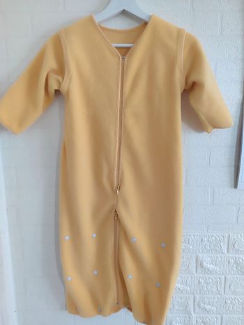 Grande combinaison/gigoteuse jaune