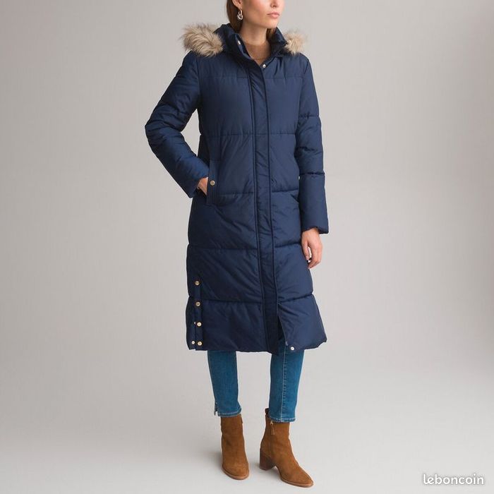 Doudoune longue à capuche, plein hiver MARINE ANNE WEYBURN – TAILLE 48 - photo numéro 2