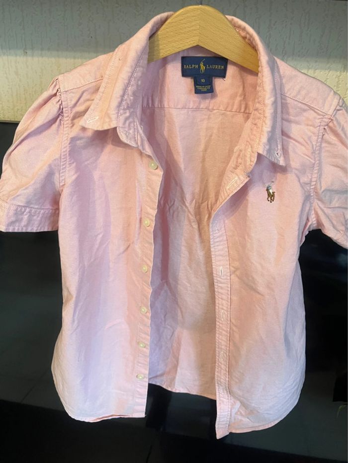 Chemise fille Ralph Lauren taille 10 ans - photo numéro 2