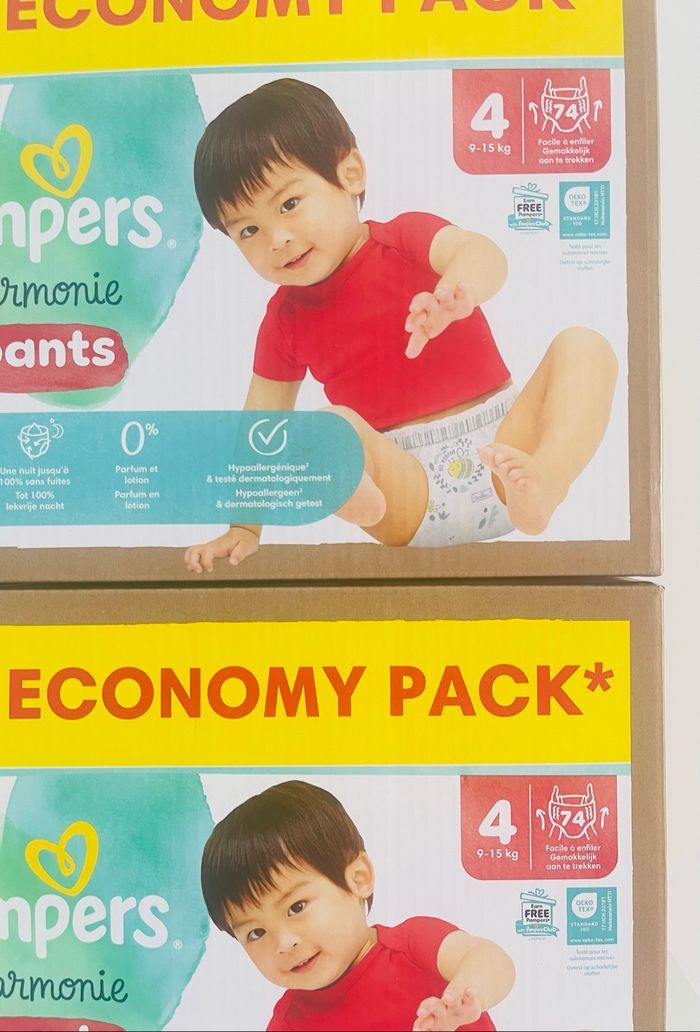 Couches  Pampers Pants taille 4 - photo numéro 2