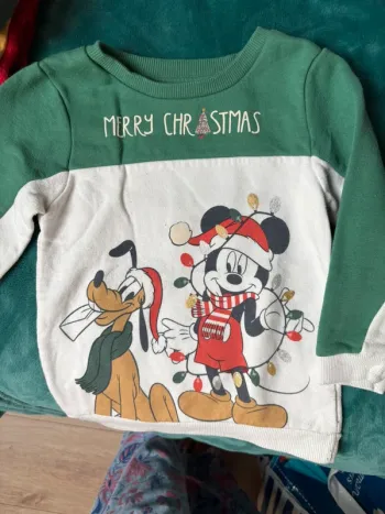 Pull de Noël Mickey 2-3 ans