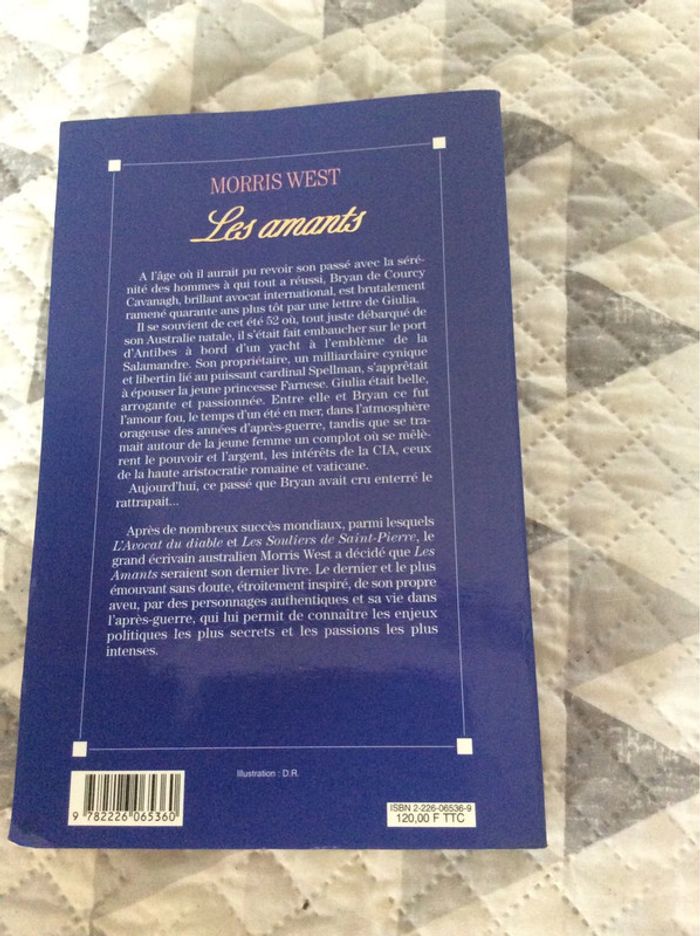 #les amants Morris West - photo numéro 3