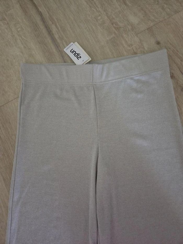 pantalon Undiz argenté taille L - photo numéro 3