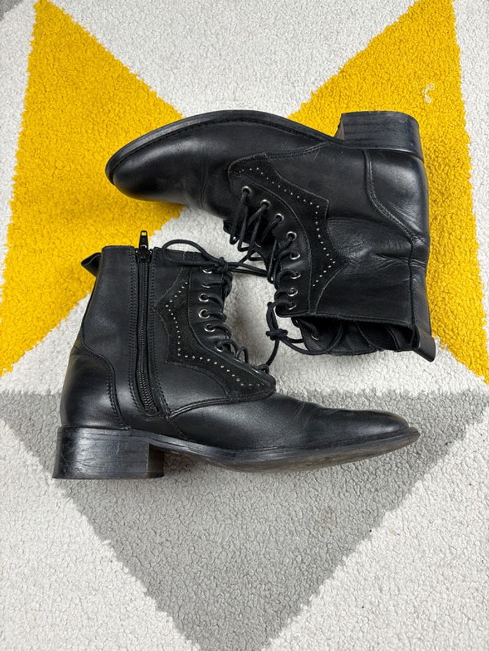 Bottines à talons Texto | Noir | Taille 36 - photo numéro 2