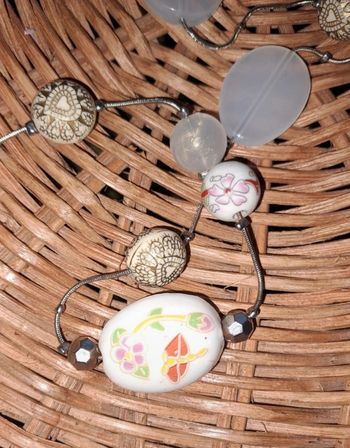 Joli collier à perles