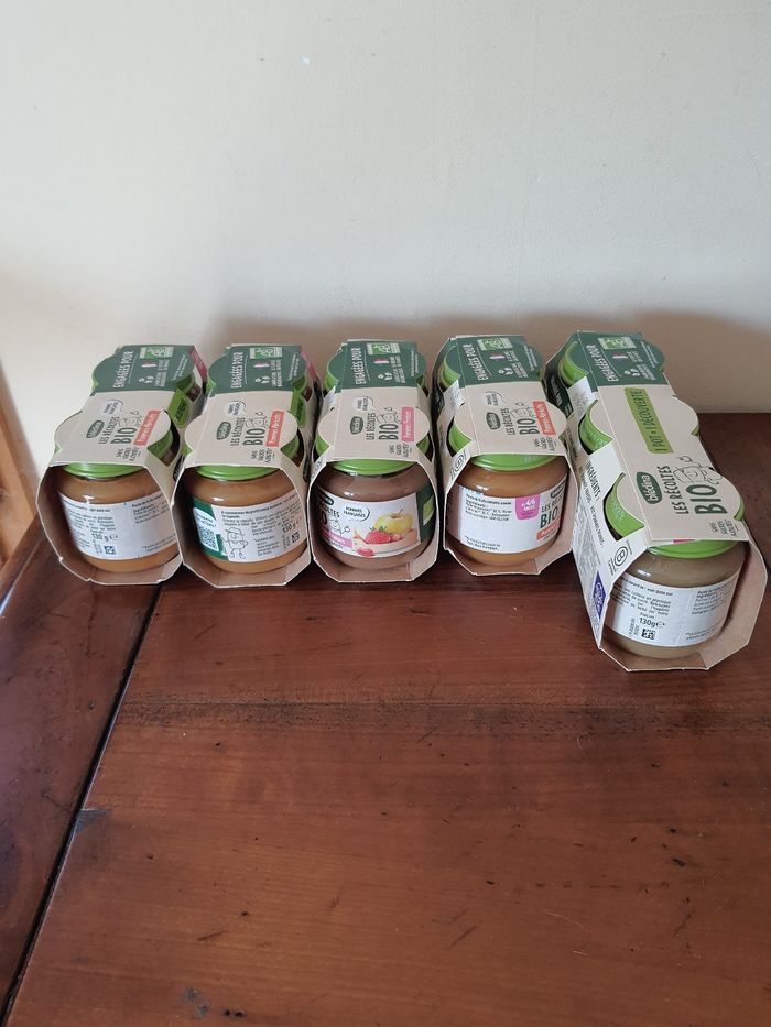 Lot de 5 packs compotes fruits  Bledina Bio dès 4/6 mois - photo numéro 6