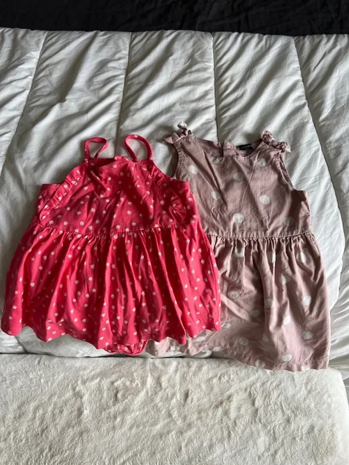 2 robes été fille