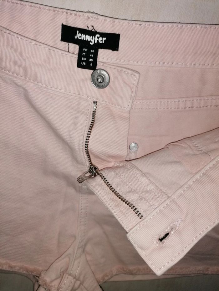 Short jeans couleur nude Fr 40 Eur 38 - photo numéro 2