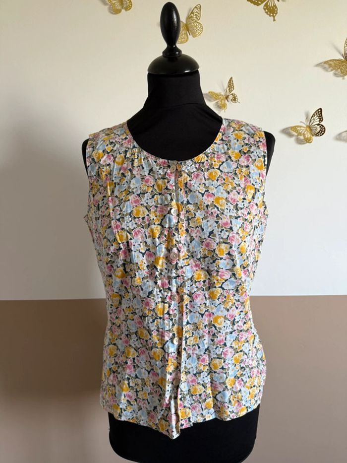 Débardeur fleuri Ex-aequo