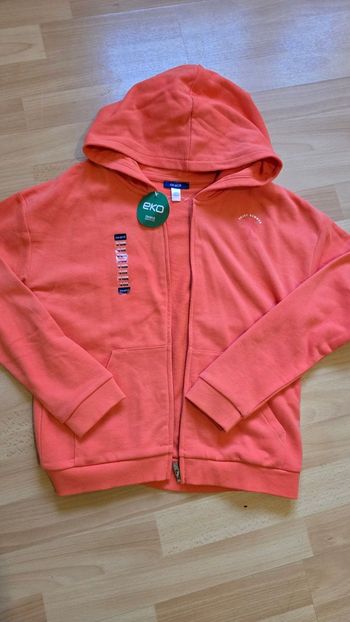 (Neuf non porté) 🏷🤩😍 superbe sweat zippé 12 ans fille 😍🤩