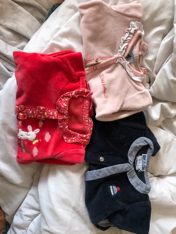 Pyjamas velour 56cm