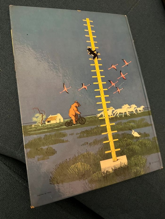 1970 Livre ancien Fanfan et l’ours de Camargue Pierre Probst Grands albums Hachette - photo numéro 2