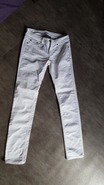 Jean blanc slim😎