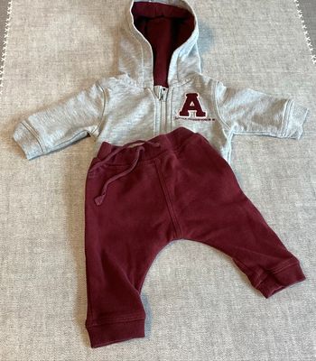 Ensemble sport molletonné  3 mois