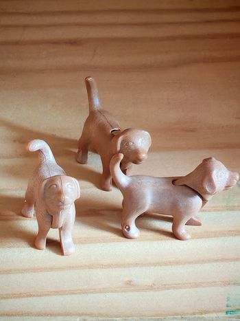 Playmobil animaux 3 chiens 🐕