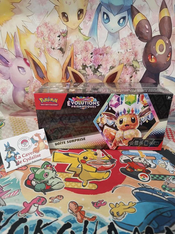 Coffret Surprise Pokémon EV8.5 : Évolutions Prismatiques - FR (Neuf/Scellé)