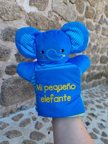 Livre tissu Mi pequeno elefante