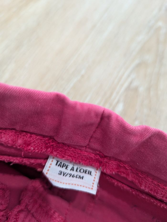 Pantalon jean rose 36 mois Tape à l'oeil - photo numéro 2