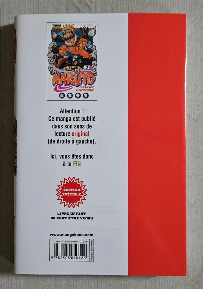 Manga - Naruto - Tome 01 - photo numéro 2