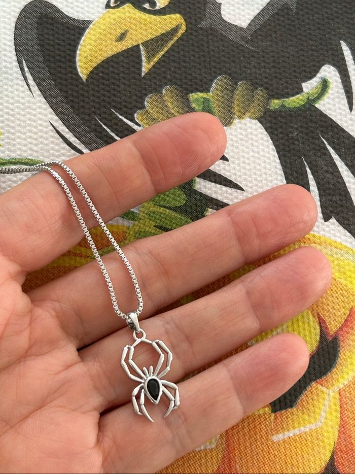 Collier araignée 🕷️ Halloween 🎃 - photo numéro 6