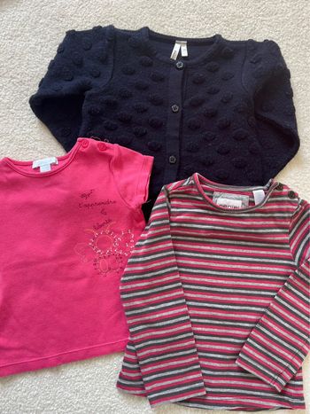 Ensemble 18 mois gilet et t-shirt