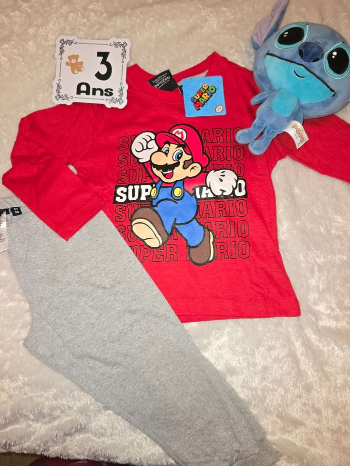 Pyjama Super Mario 3ans