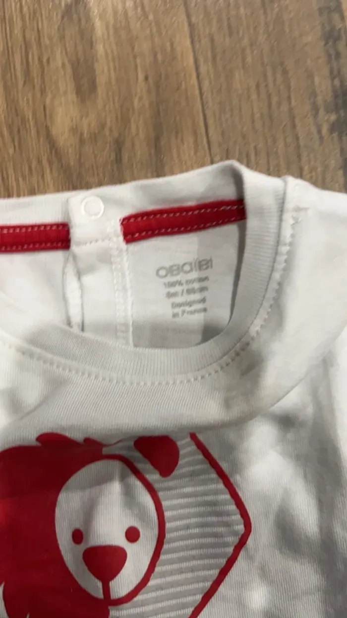 Veste réversible avec short et 2 tee shirt si - photo numéro 13