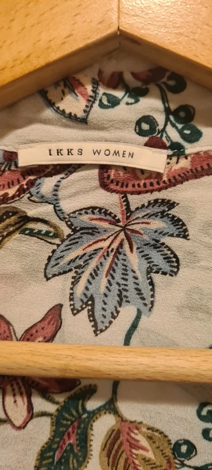 Chemise à motifs fleurs IKKS - photo numéro 4