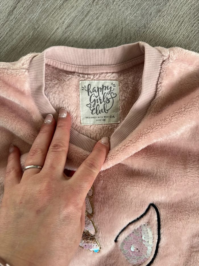 Sweat polaire c&a licorne 8 ans - photo numéro 3