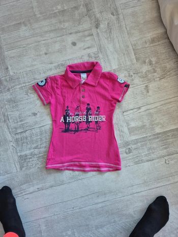 Tee-shirt d'équitation  Taille 6 ans