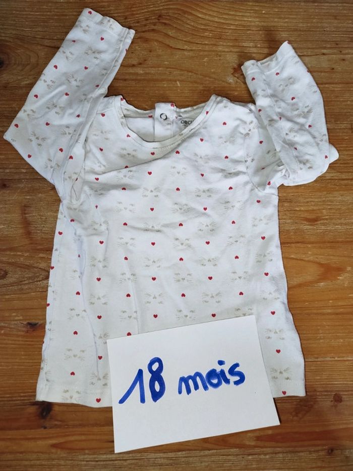 Haut manches longues 18mois