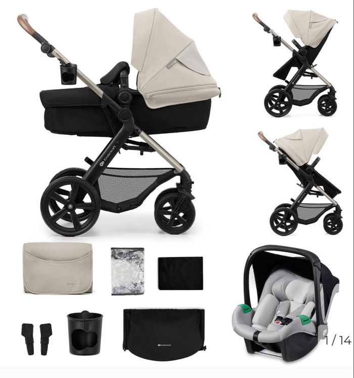 Poussette trio Moov Kinderfraft - photo numéro 4