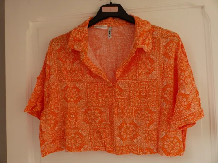 joli croc top large orange