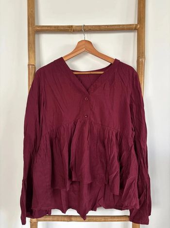 Blouse bordeaux