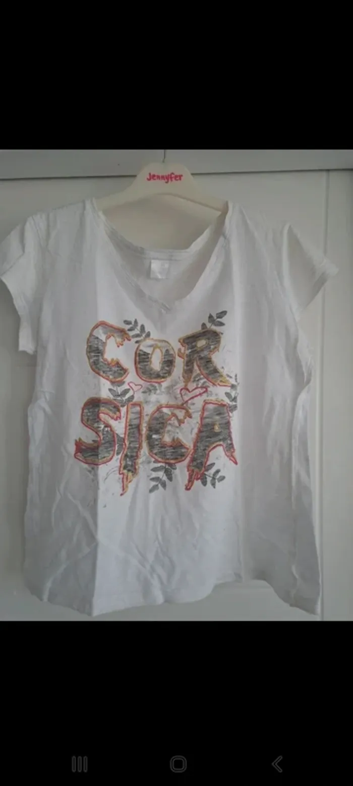 T shirt Corsica Wolf M