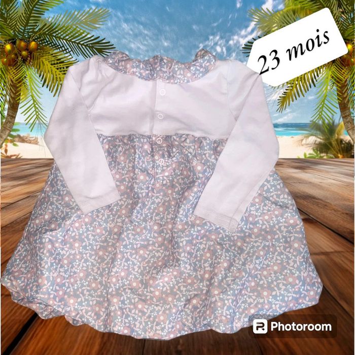 Tunique rose a fleur - photo numéro 2