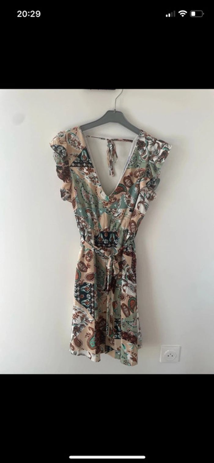 Robe Lilie rose Taille M-L