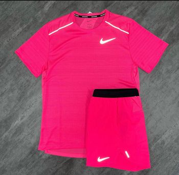Ensemble short t-shirt Nike rose S