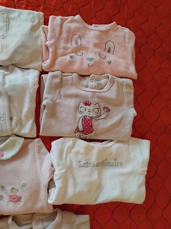 Pyjamas fille 3/6/9mois fille - photo numéro 17